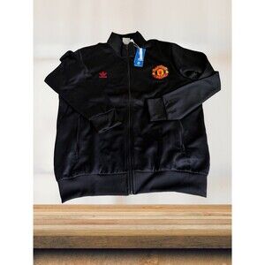 Adidas Manchester United Trefoil Track Top Full Zip Jacket HB4372 Men’s Size XL